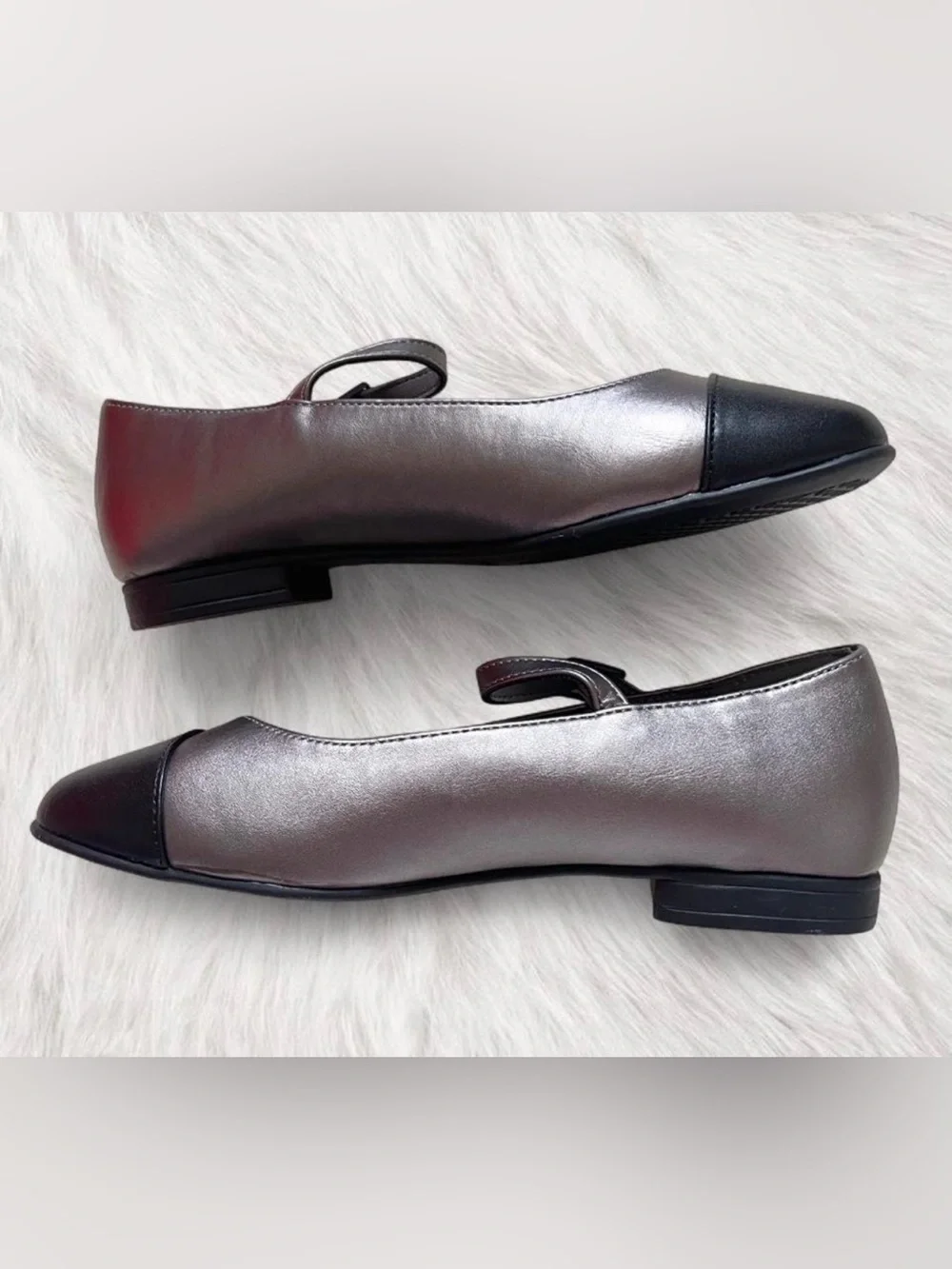 Tahari Mary Jane Flats